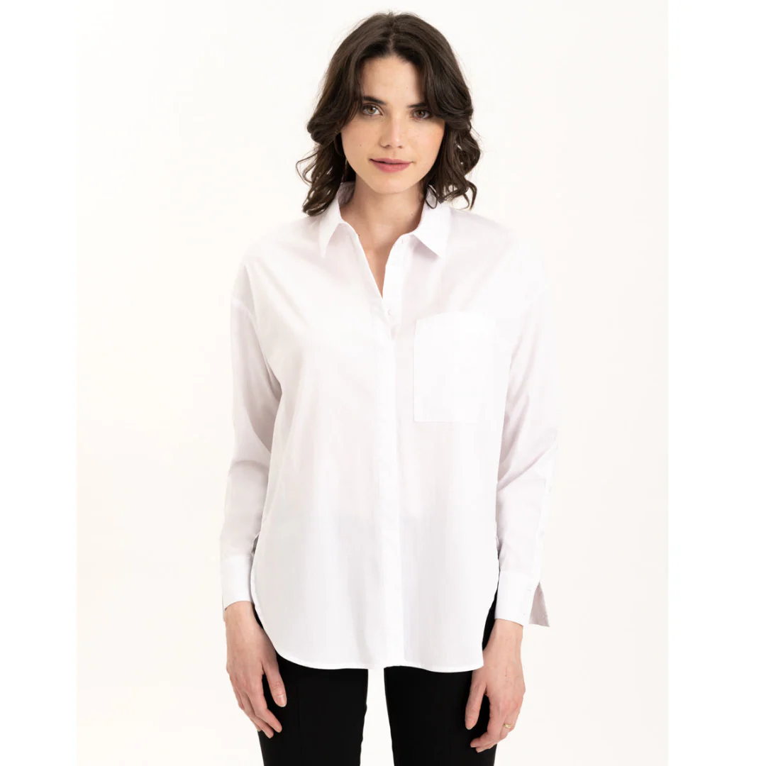 Renuar White Blouse L