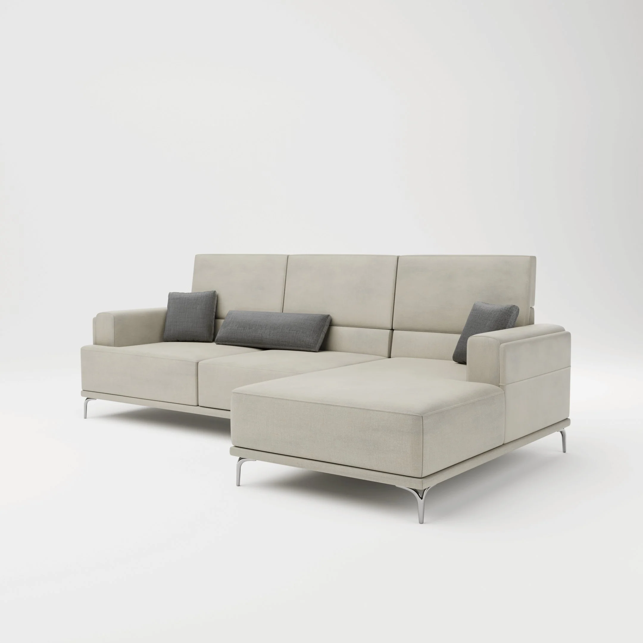 Margo 瑪谷 法式絲絨貓抓布藝 沙發