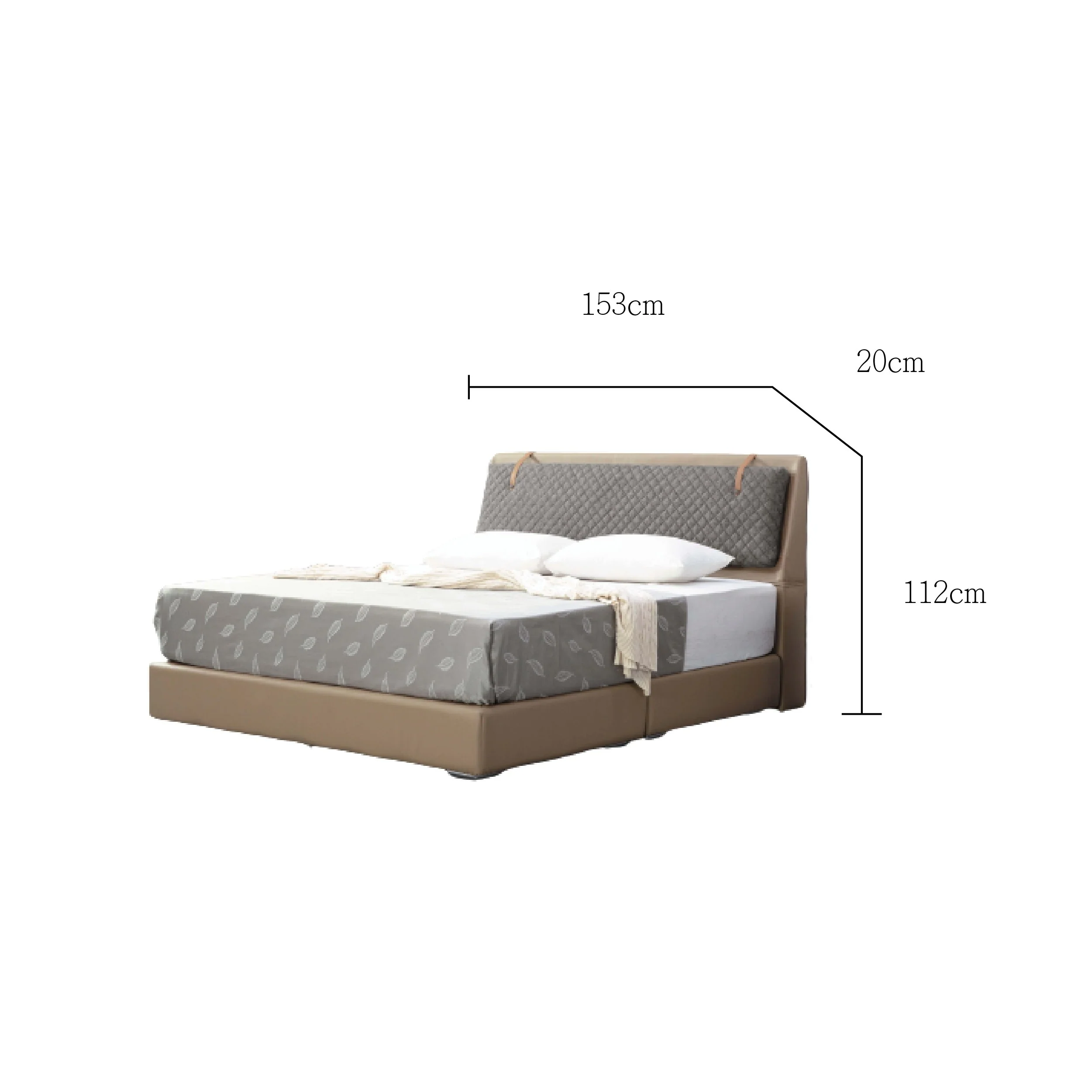 Acker 艾克 杏色 設計款 床架