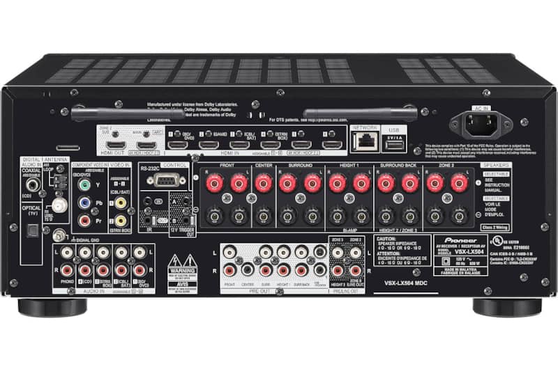 Pioneer Elite 9.2-Channel Black Network AV Receiver
