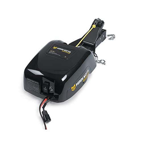 Minn Kota Deckhand Electric Anchor Winch, 40 lb Capacity, Includes 100 ft Nylon Rope, Mounting Hardware