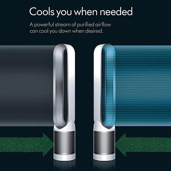 Dyson TP00 Pure Cool™ Purificador de Aire con Ventilador – Blanco