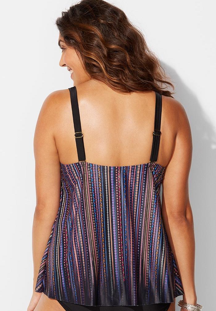 Flyaway Underwire Tankini Top