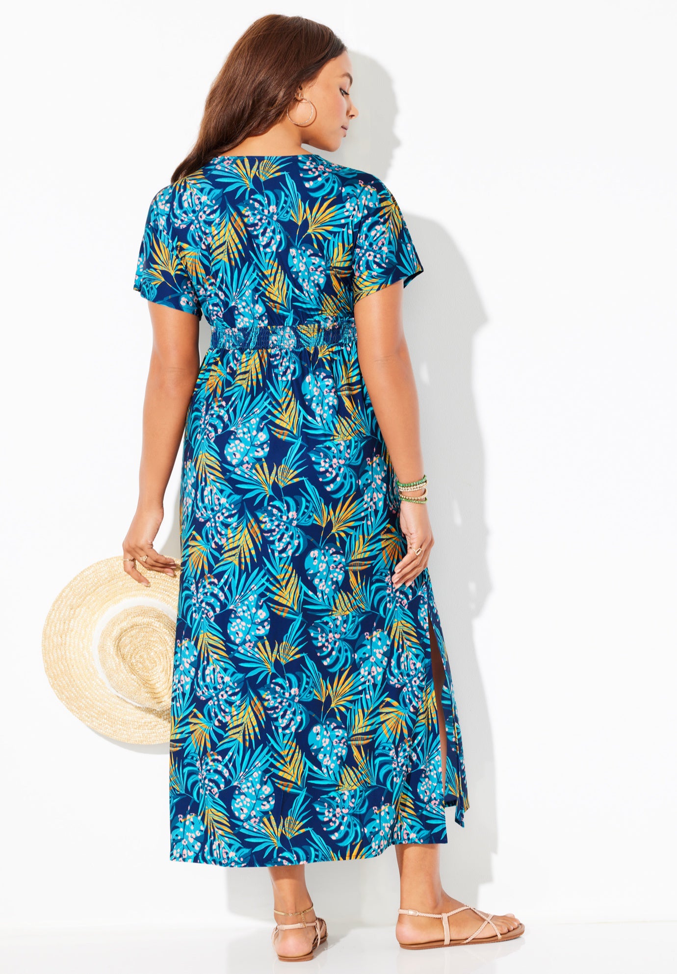 Pack & Go Wrinkle-Resistant Maxi Cover Up Dress