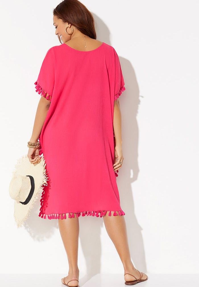 Everly Pom Pom Cover Up Tunic