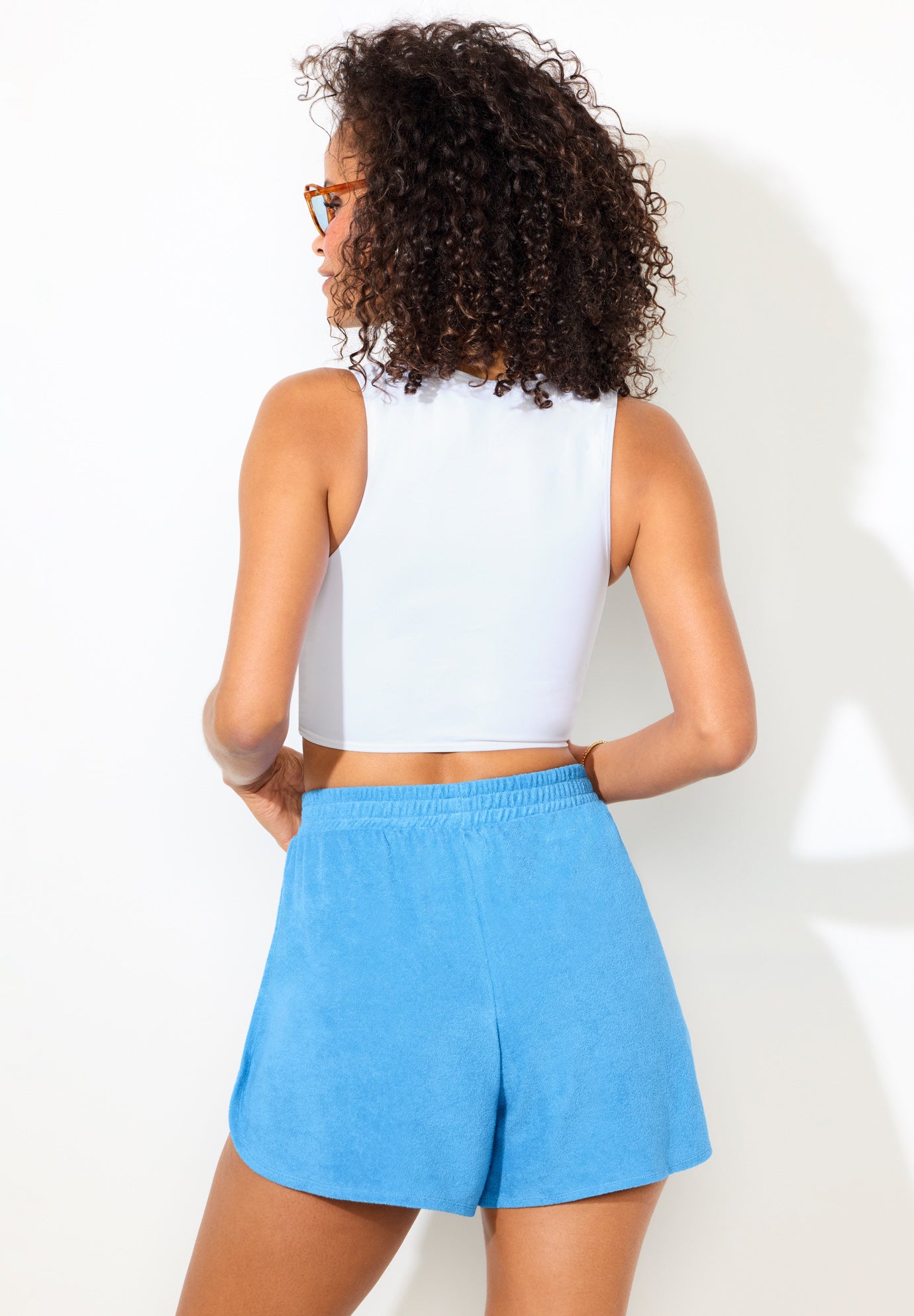 Baby French Terry Shorts Cover Up