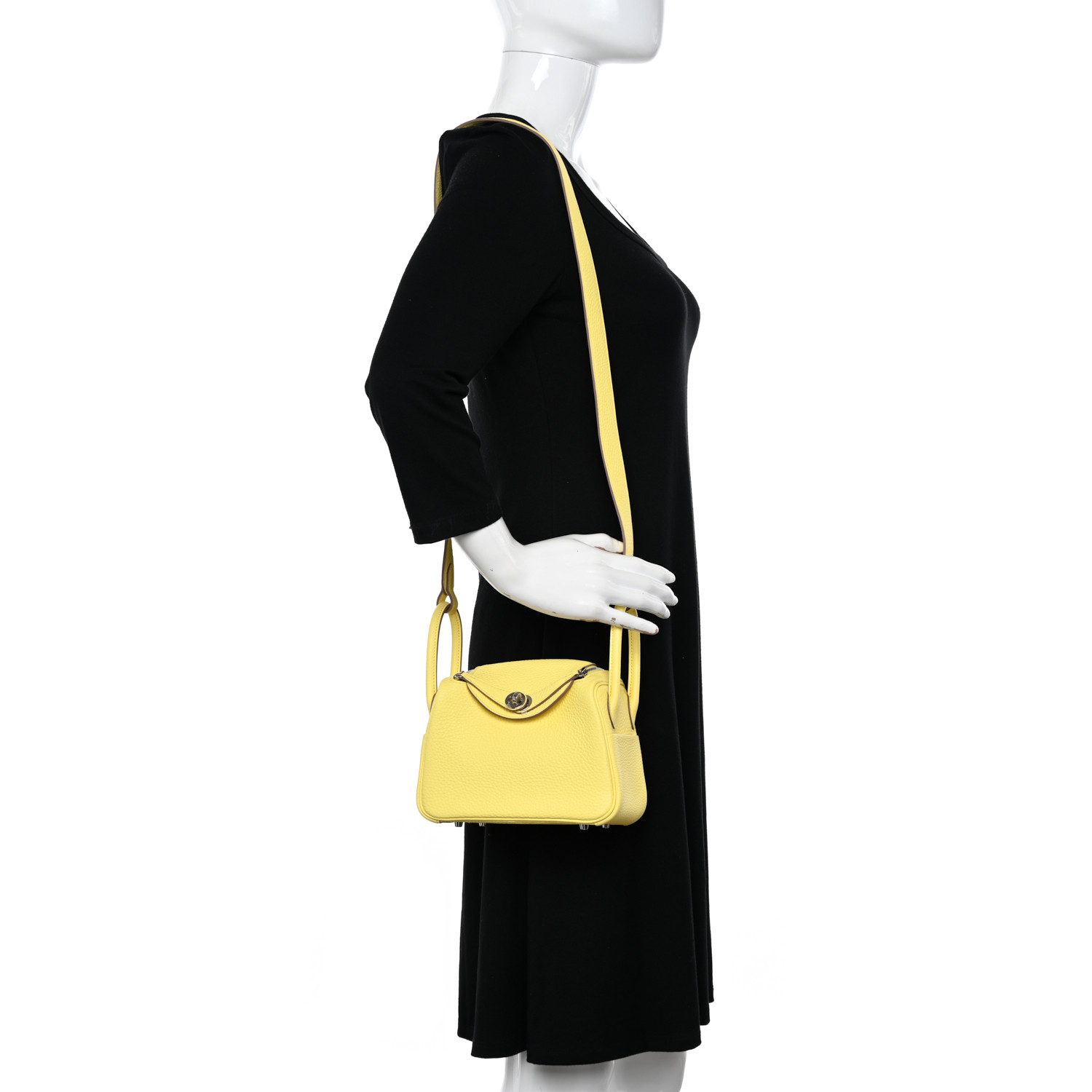 Taurillon Clemence Mini Lindy 20 Lime