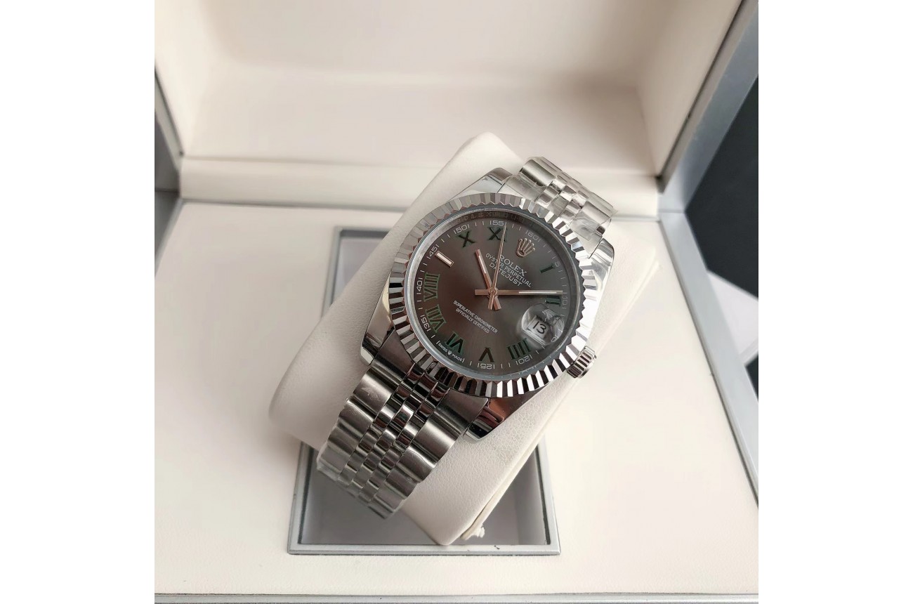 Rolex Datejust 36/28mm SS/SS Jub Grey/Rmn