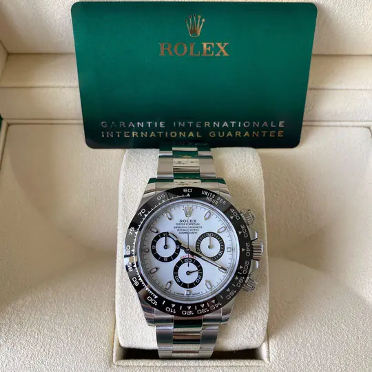 Rolex Daytona PANDA White Dial 40mm 116500LN-0001