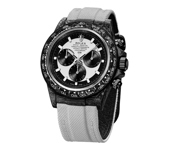 Daytona Dew Collection Carbon Cream 41 mm Premium Super Carbon Fiber Customized Edition Cos