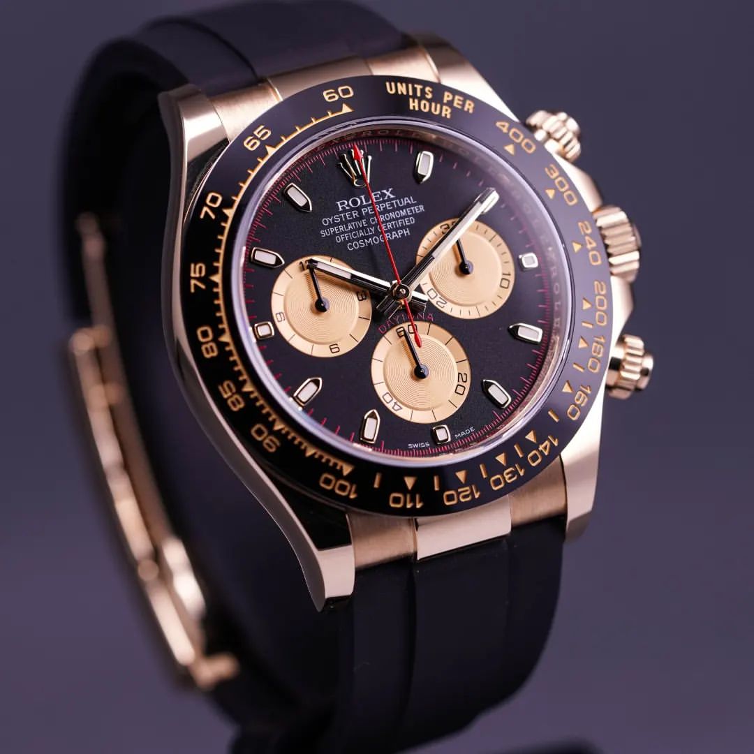 Rolex Cosmograph Daytona M116518LN-0047 Black/Rubber 40mm