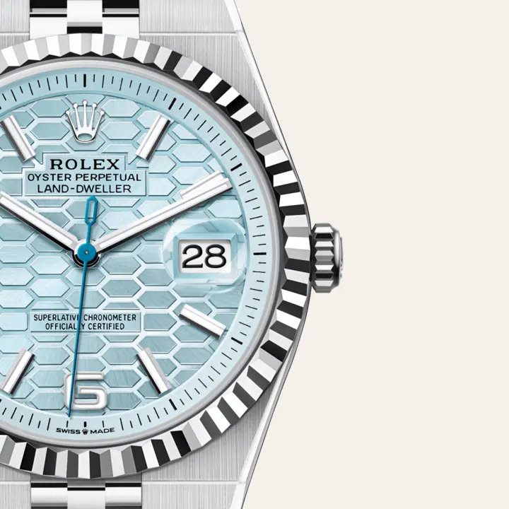 Rolex Land-Dweller 40 Oyster, 40 mm, platinum M127336-0001