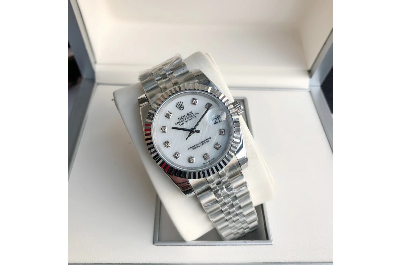 Rolex Datejust 36/28mm SS/SS Jub White/Dial