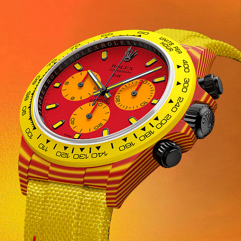 Quartz Fiber Rolex DiW Daytona VOLCANO