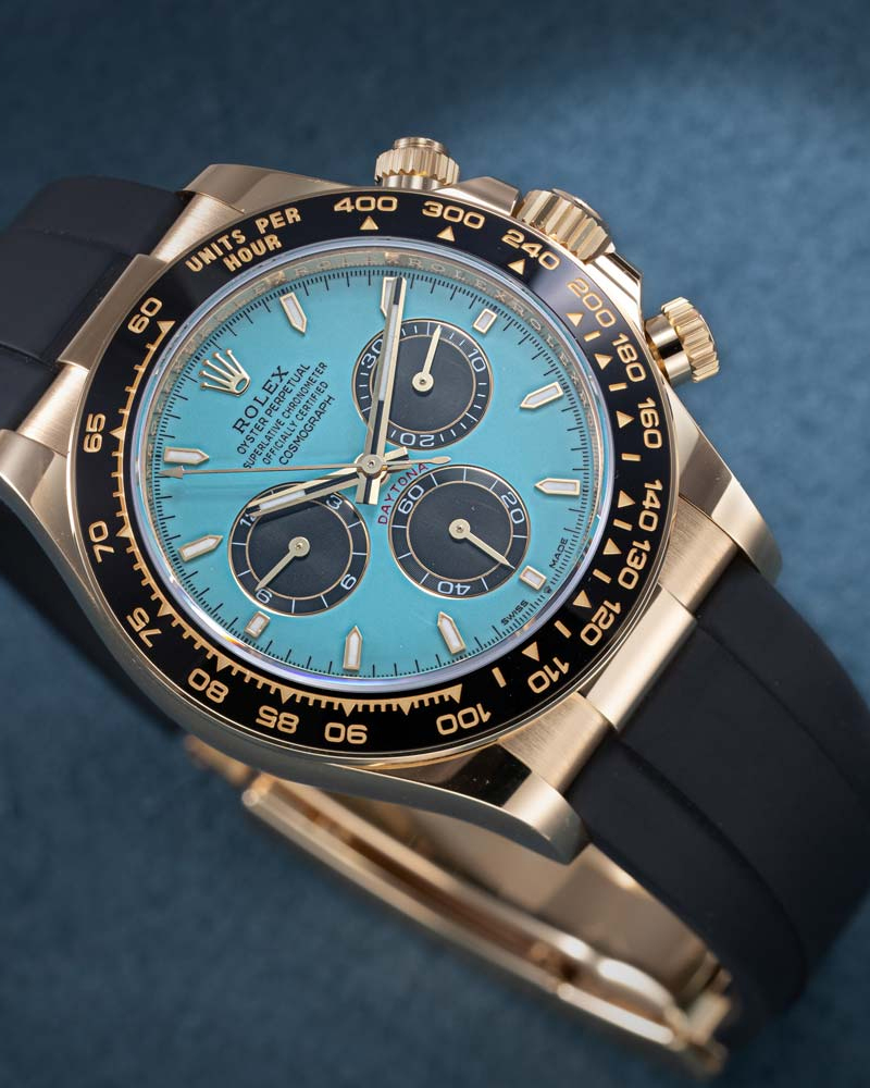 Rolex Cosmograph Daytona Turquoise Blue Dial 40 mm 126518ln-0014