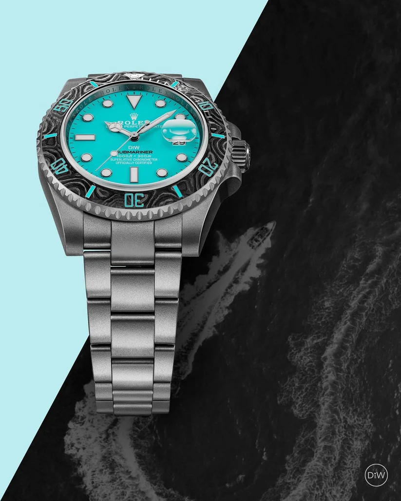 DiW Rolex Submariner AQUAMARINE