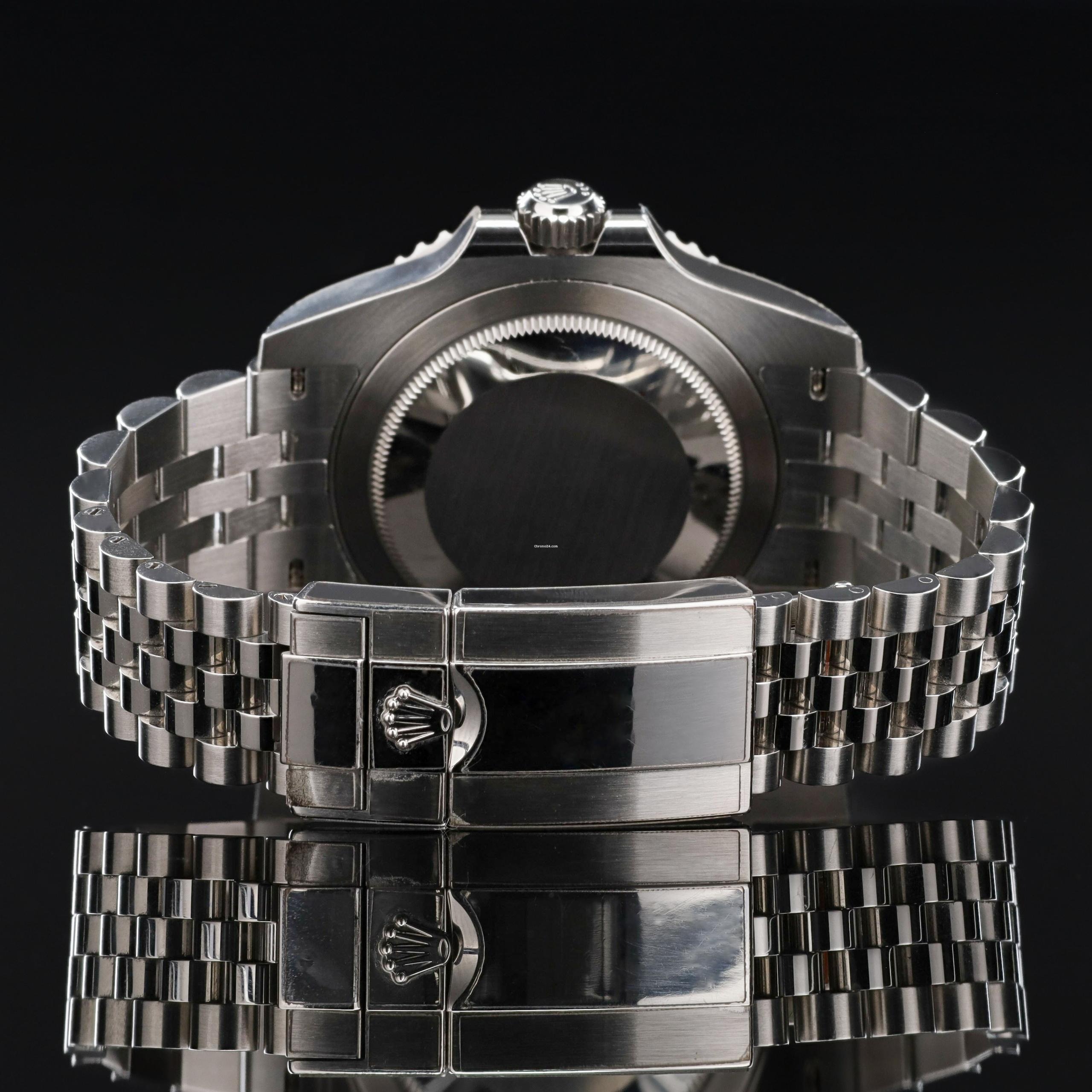 Rolex GMT Master ll Automatic Black Dial Jubilee Bracelet Steel Men's Watch M126710GRNR-0003