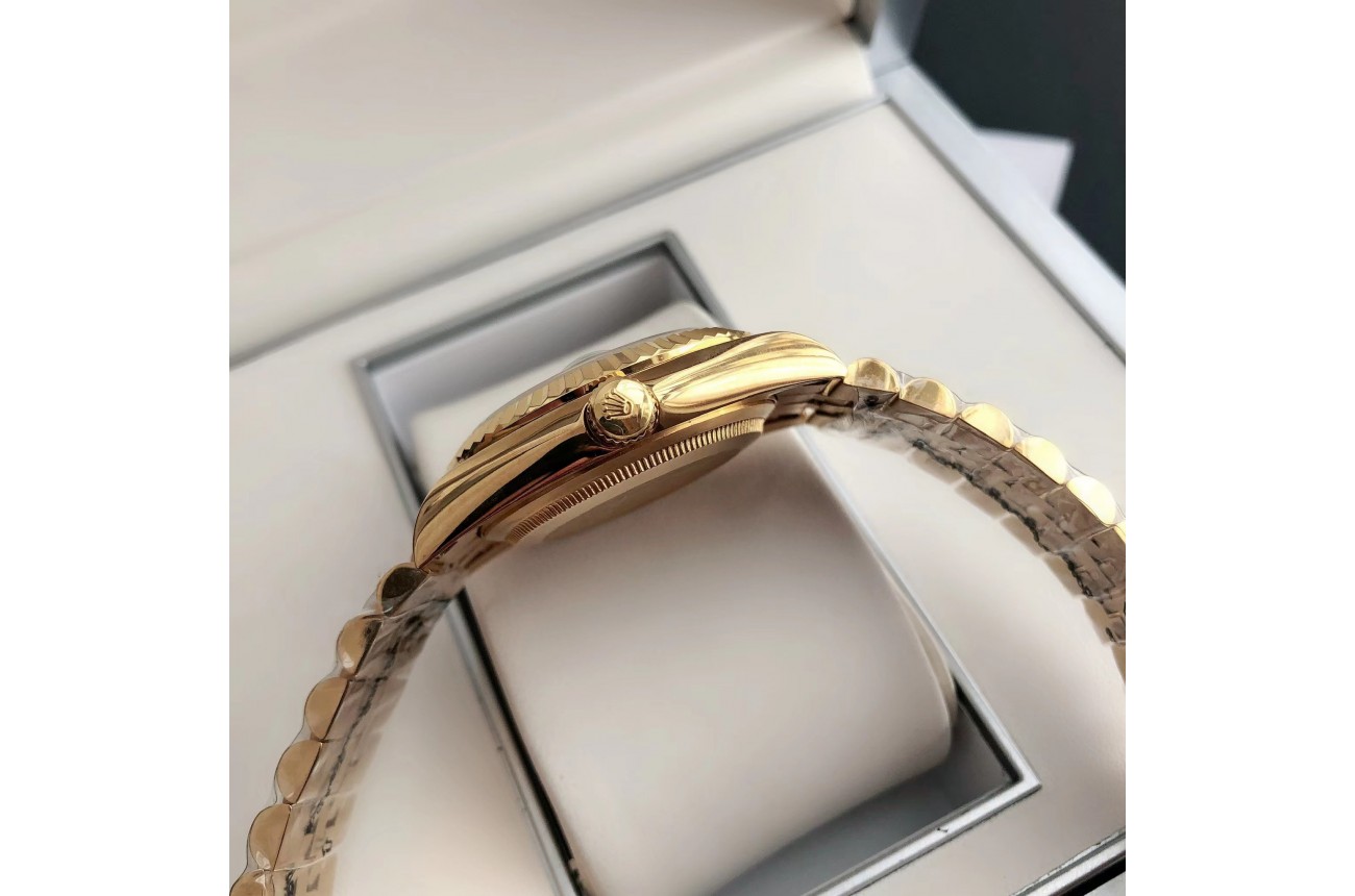 Rolex Datejust 36/28mm RG/RG Jub Green/Dial