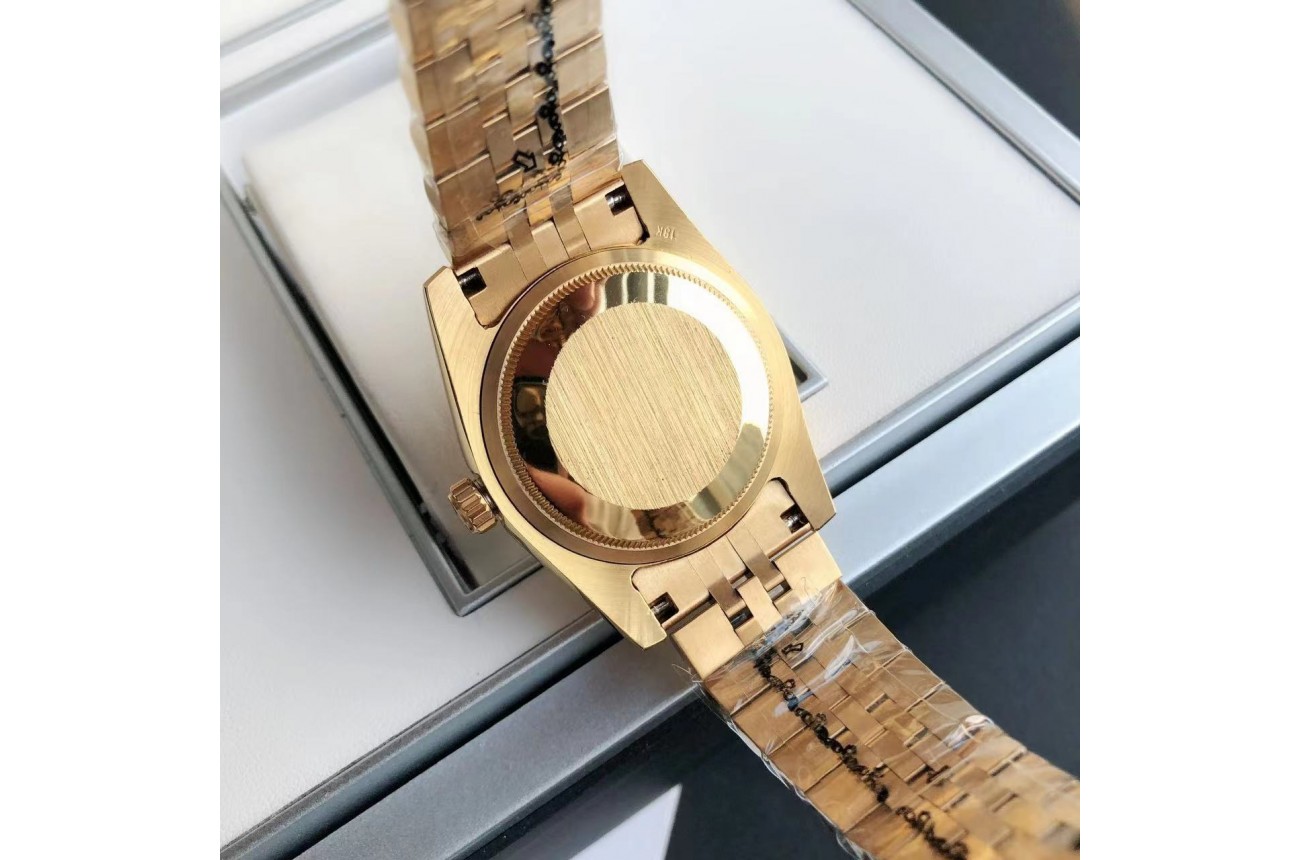 Rolex Datejust 36/28mm RG/RG Jub White/Dial