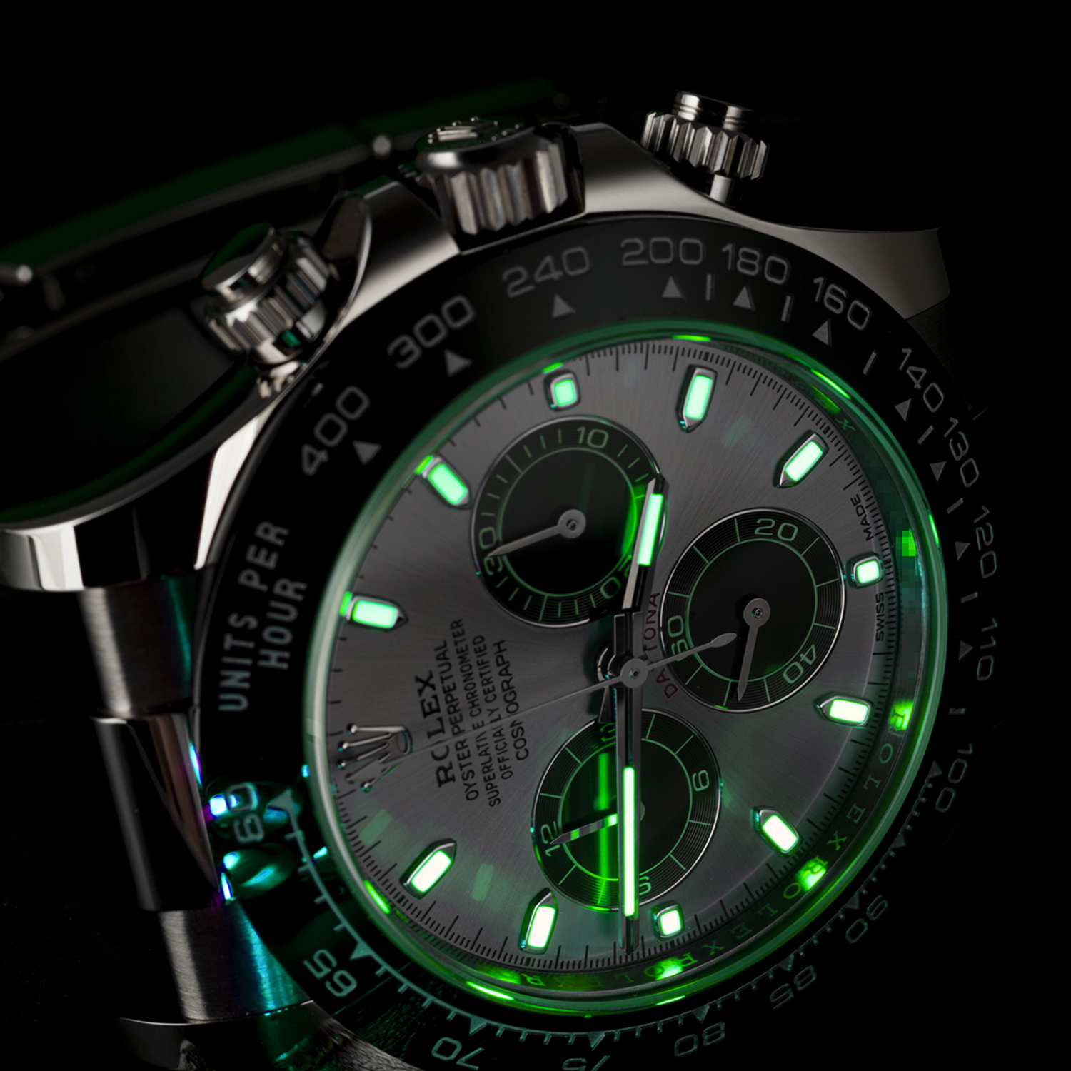 Daytona White Gold Steel Dial Oysterflex Strap 116519ln-0027 New