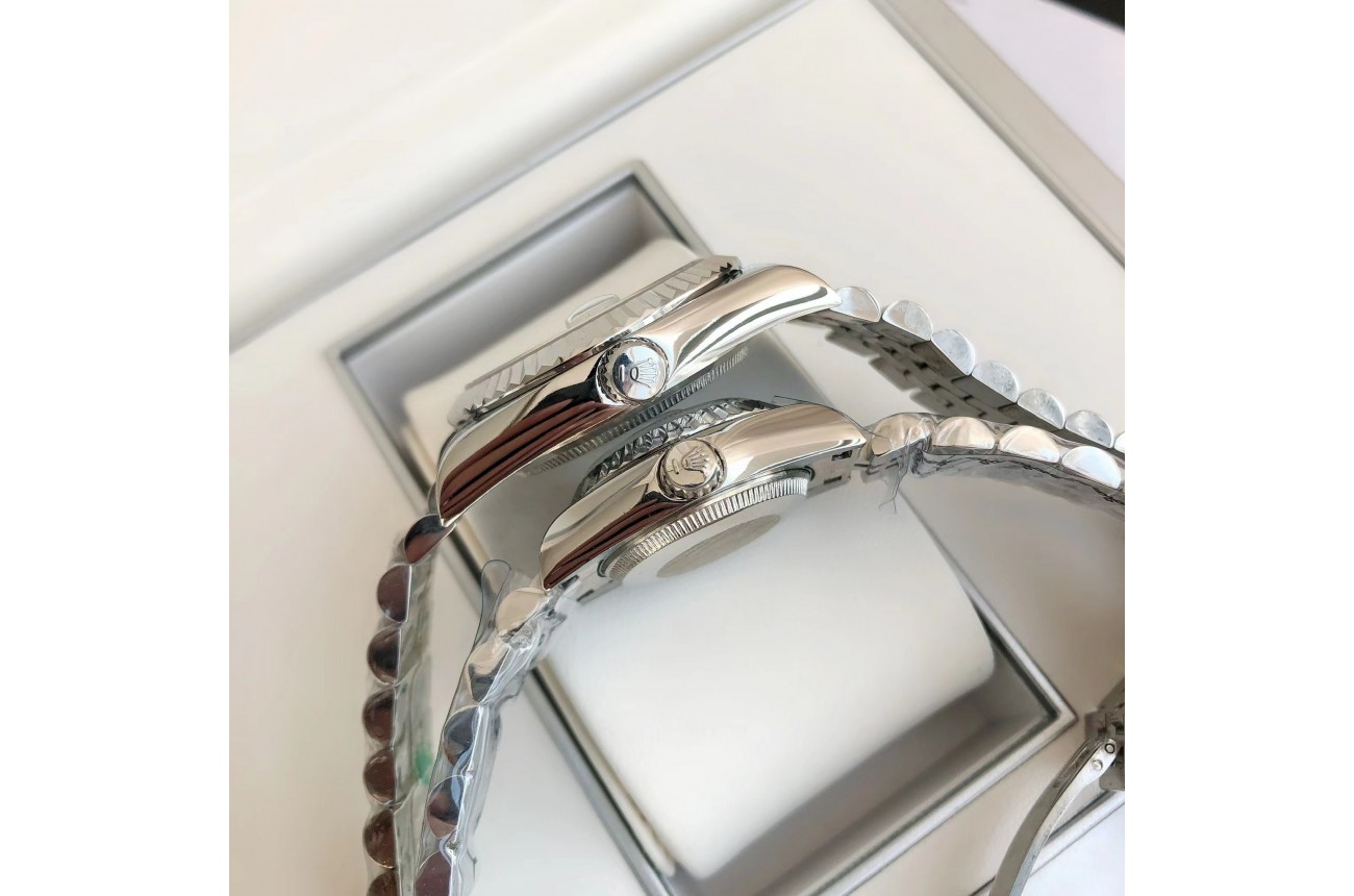 Rolex Datejust 36/28mm SS/SS Jub Sliver/Dia