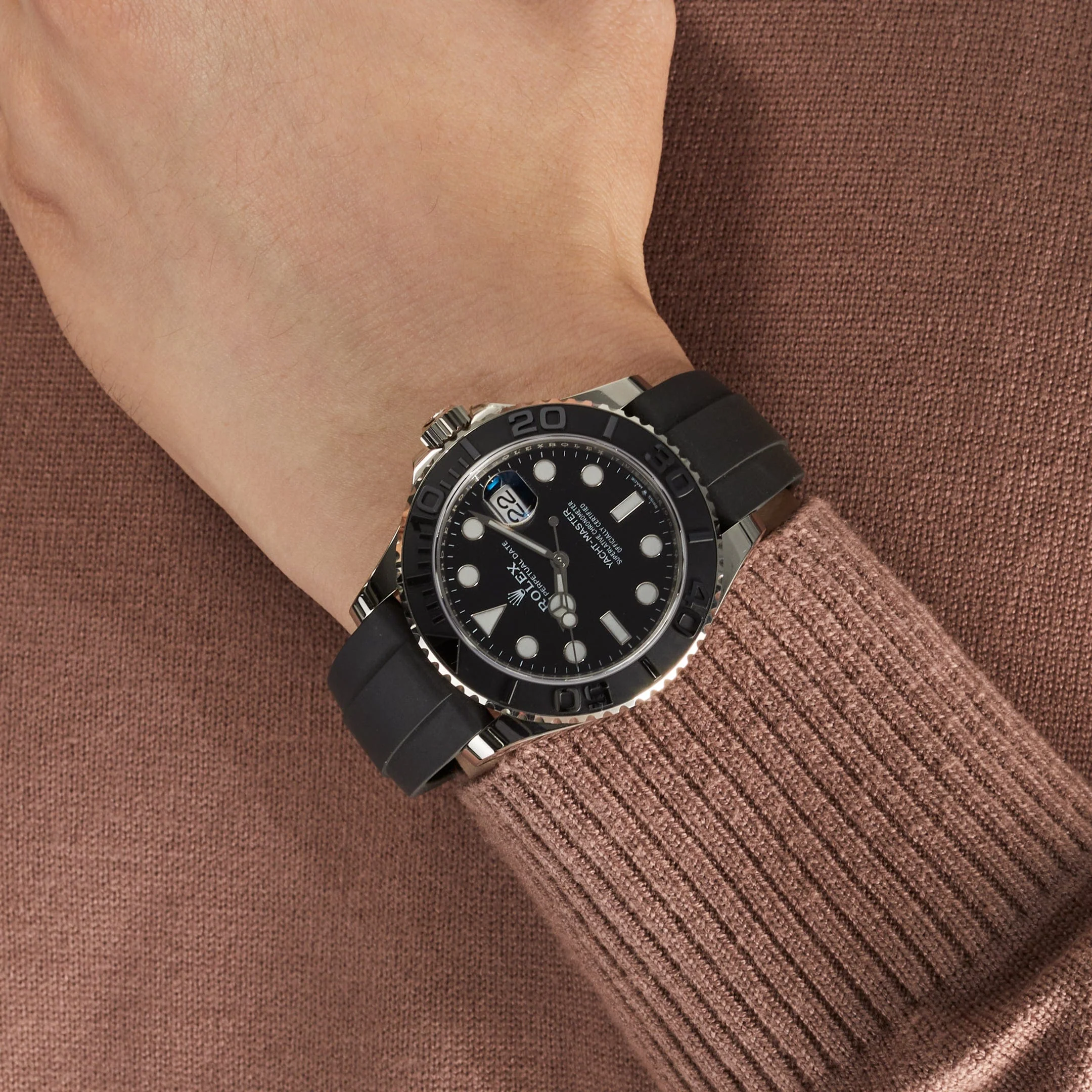 Rolex Yacht-Master Black Ceramic Bezel 42mm 226659-0002