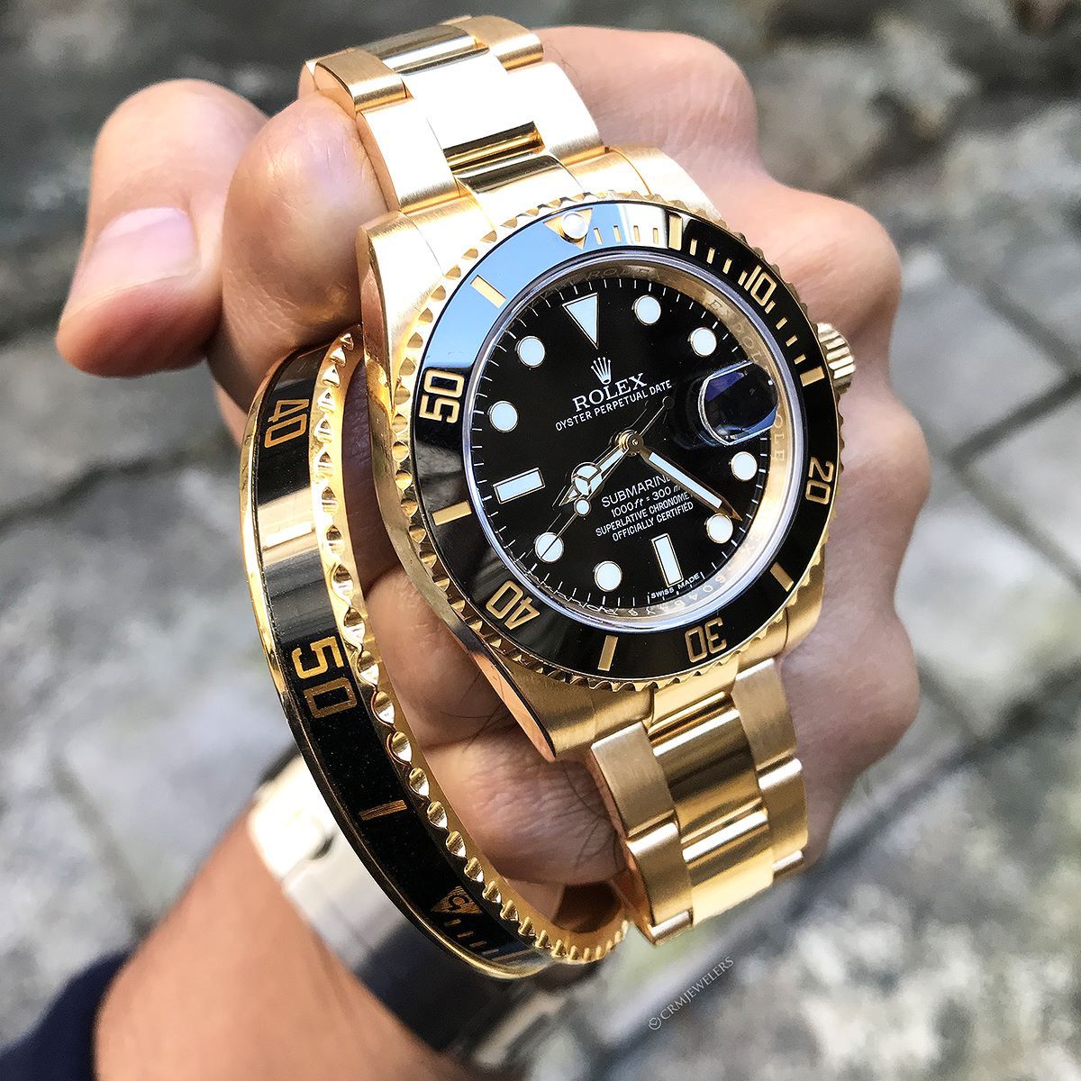 Rolex Perpetual Submariner Date 41mm Black Dial Yellow Gold 126618LN