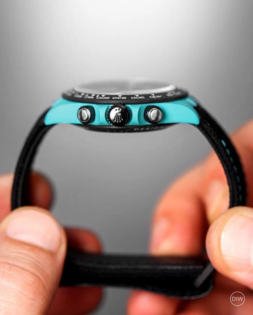 DiW Rolex Daytona CELESTE In Quartz Fiber