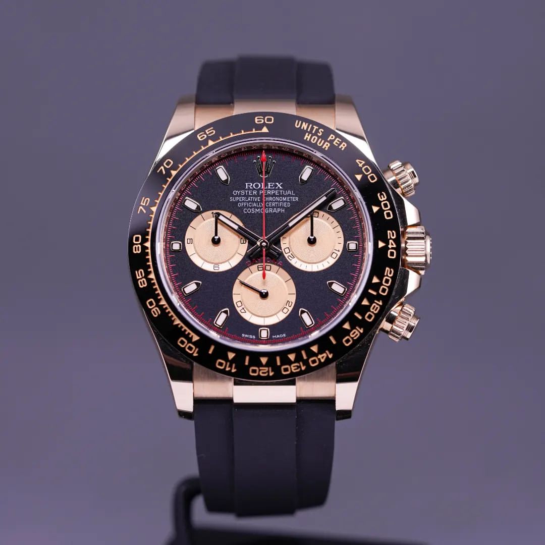 Rolex Cosmograph Daytona M116518LN-0047 Black/Rubber 40mm
