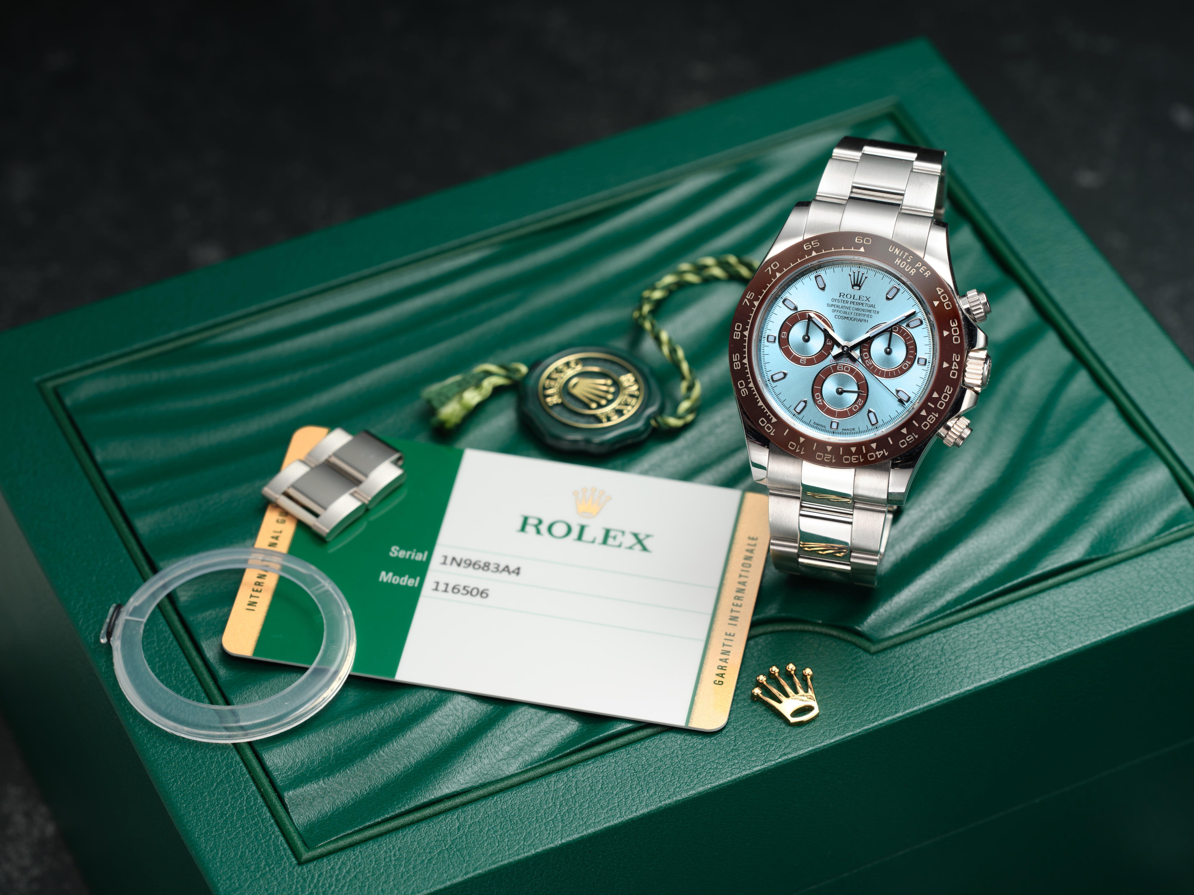 Rolex Daytona 50th Anniversary Ice Blue 40mm 116506