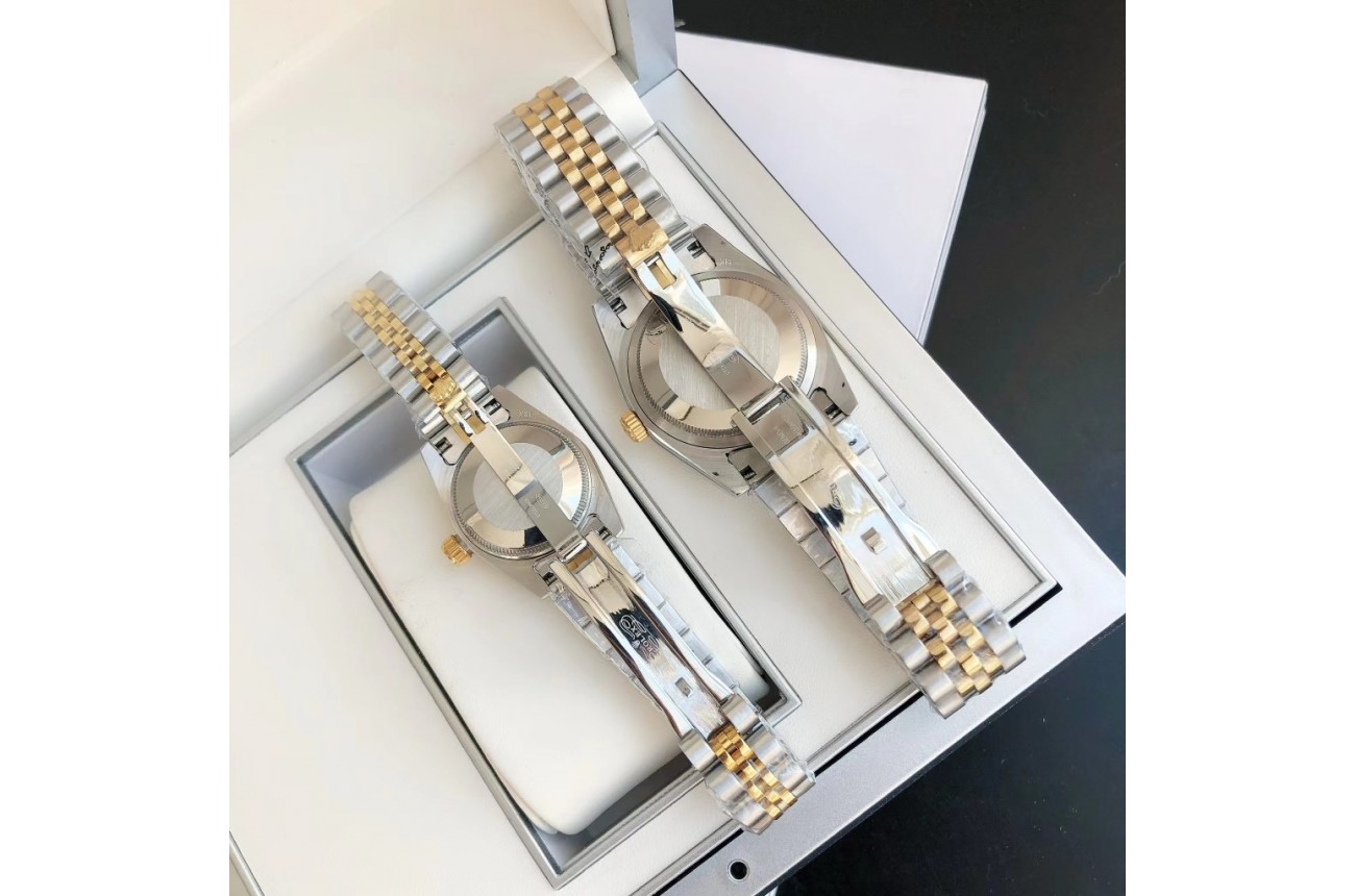 Rolex Datejust 36/28mm RG/SS Jub Gold/Dial