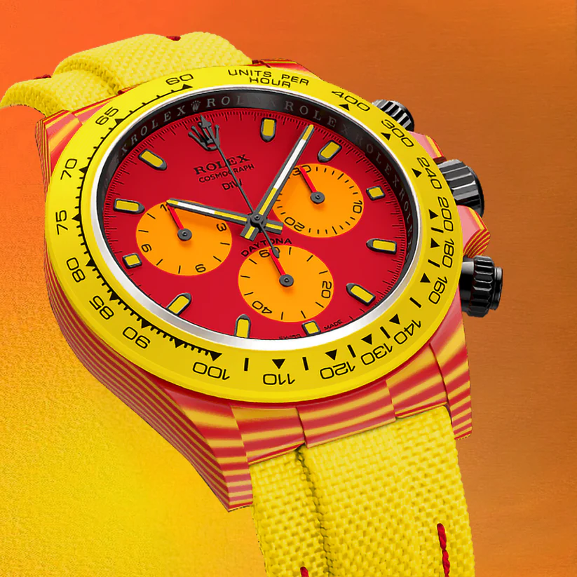 Quartz Fiber Rolex DiW Daytona VOLCANO