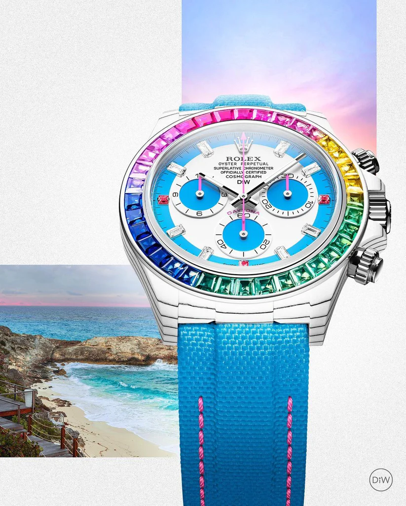 DiW Rolex Daytona RAINBOW
