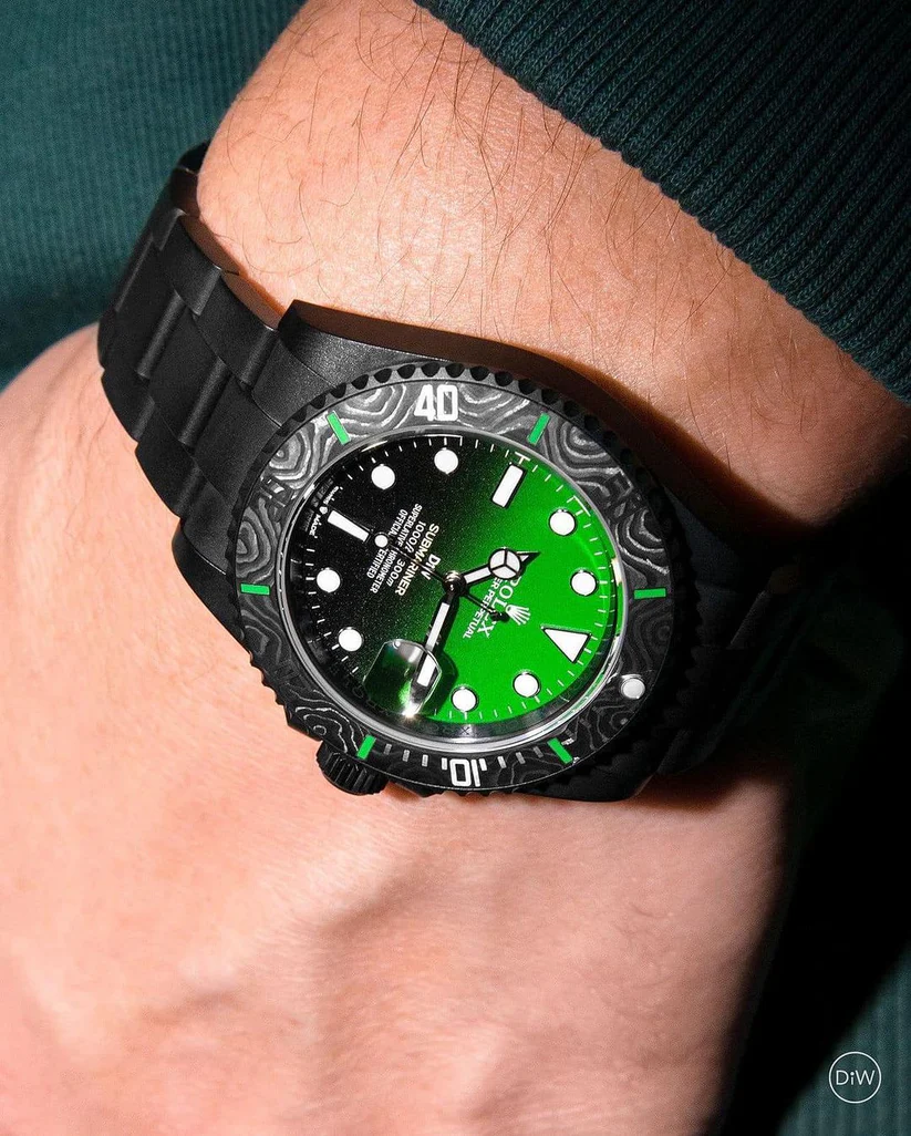 DiW Rolex Submariner PARAKEET