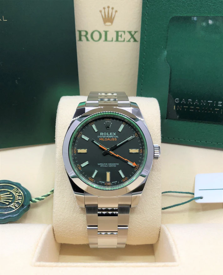 Rolex MILGAUSS Oyster, 40 mm, Oystersteel M116400GV-0002