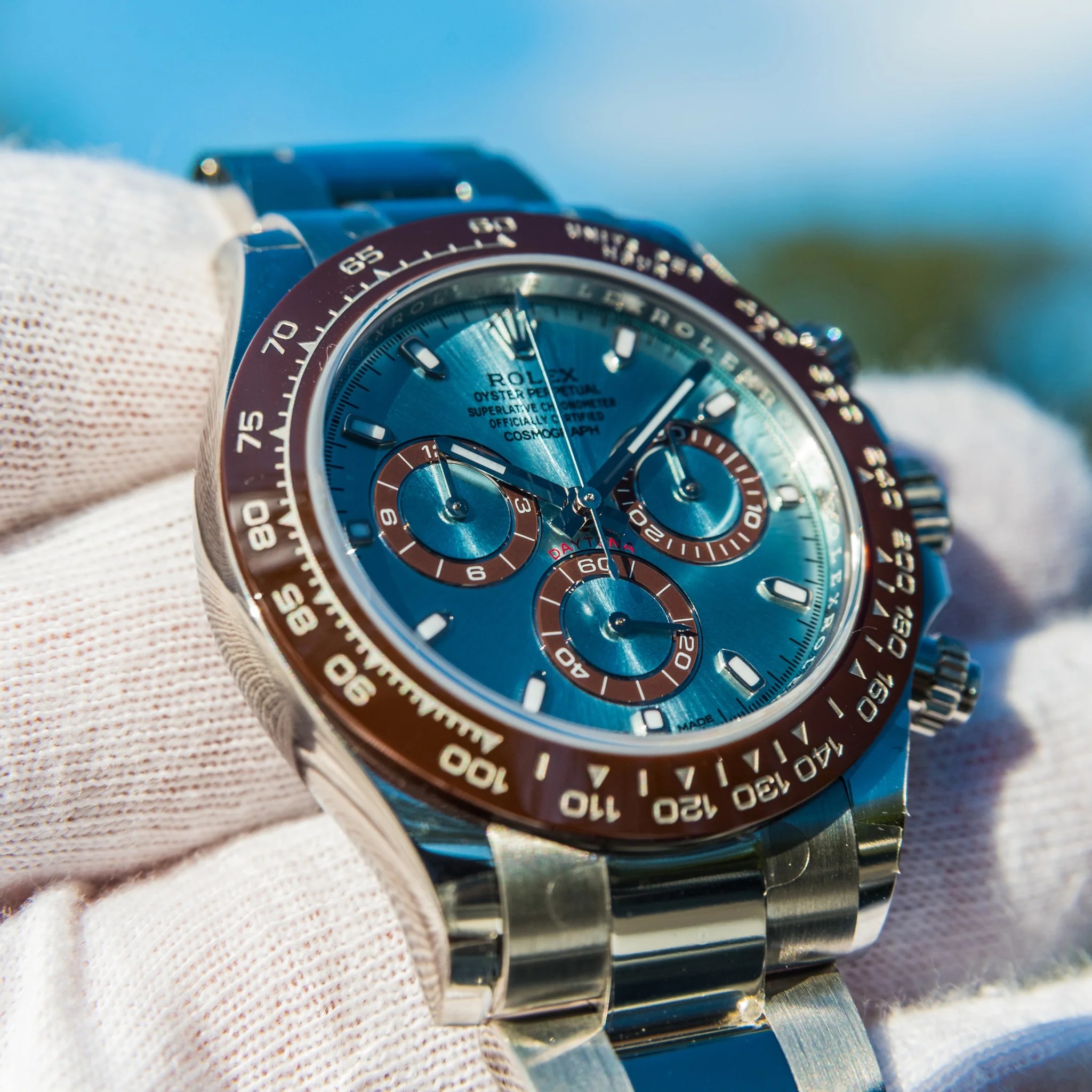 Rolex Daytona 50th Anniversary Ice Blue 40mm 116506