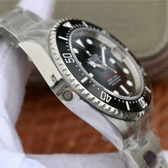 Rolex Sea Dweller Silver Black Dial 126600