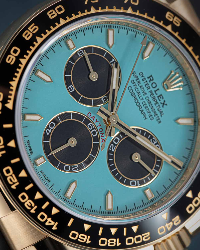 Rolex Cosmograph Daytona Turquoise Blue Dial 40 mm 126518ln-0014
