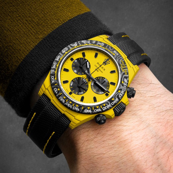 Daytona Dew Collection CarboQuartz Bumblebee Premium Super Carbon Fiber Customized Edition Cos