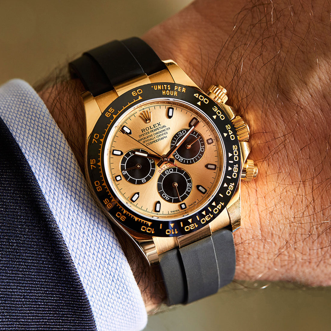 Rolex Cosmograph Daytona m116518ln Series Replica