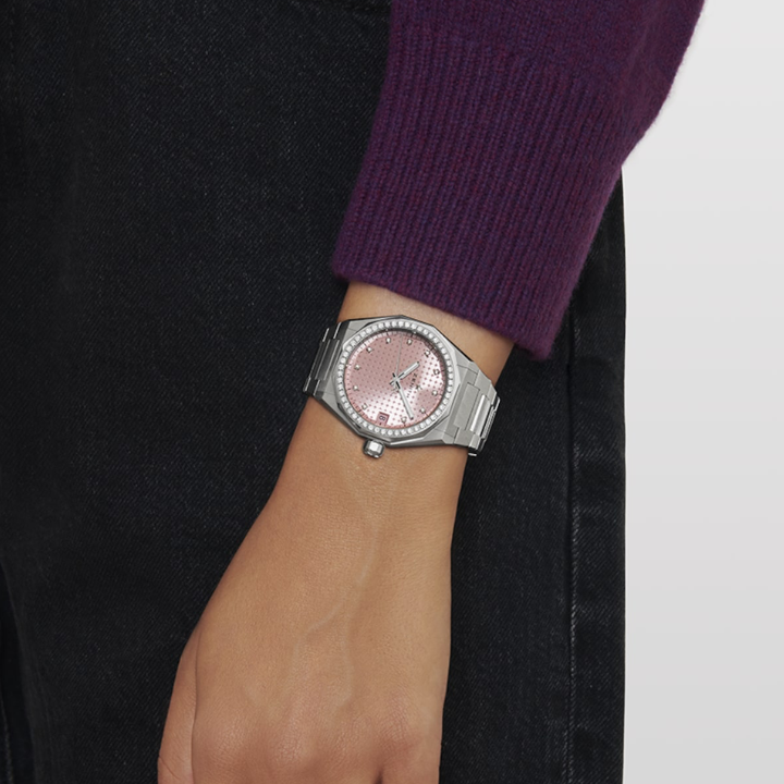 Zenith Defy Skyline 36 Pink Dial & Diamond Bezel – 16.9400.670/18.I001