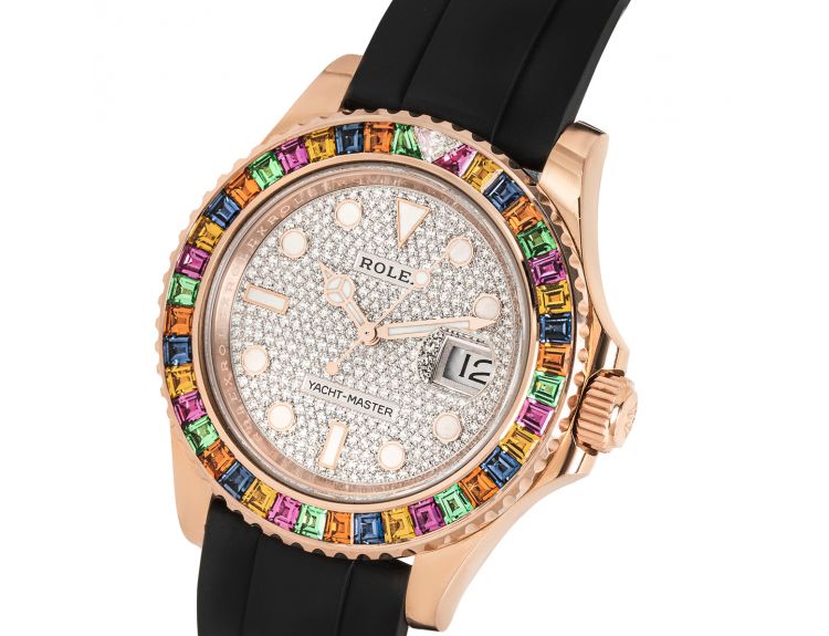 ROLEX Yacht-Master Automatic Chronometer Diamond 'HARIBO' WatchItem No. 116695 SATS