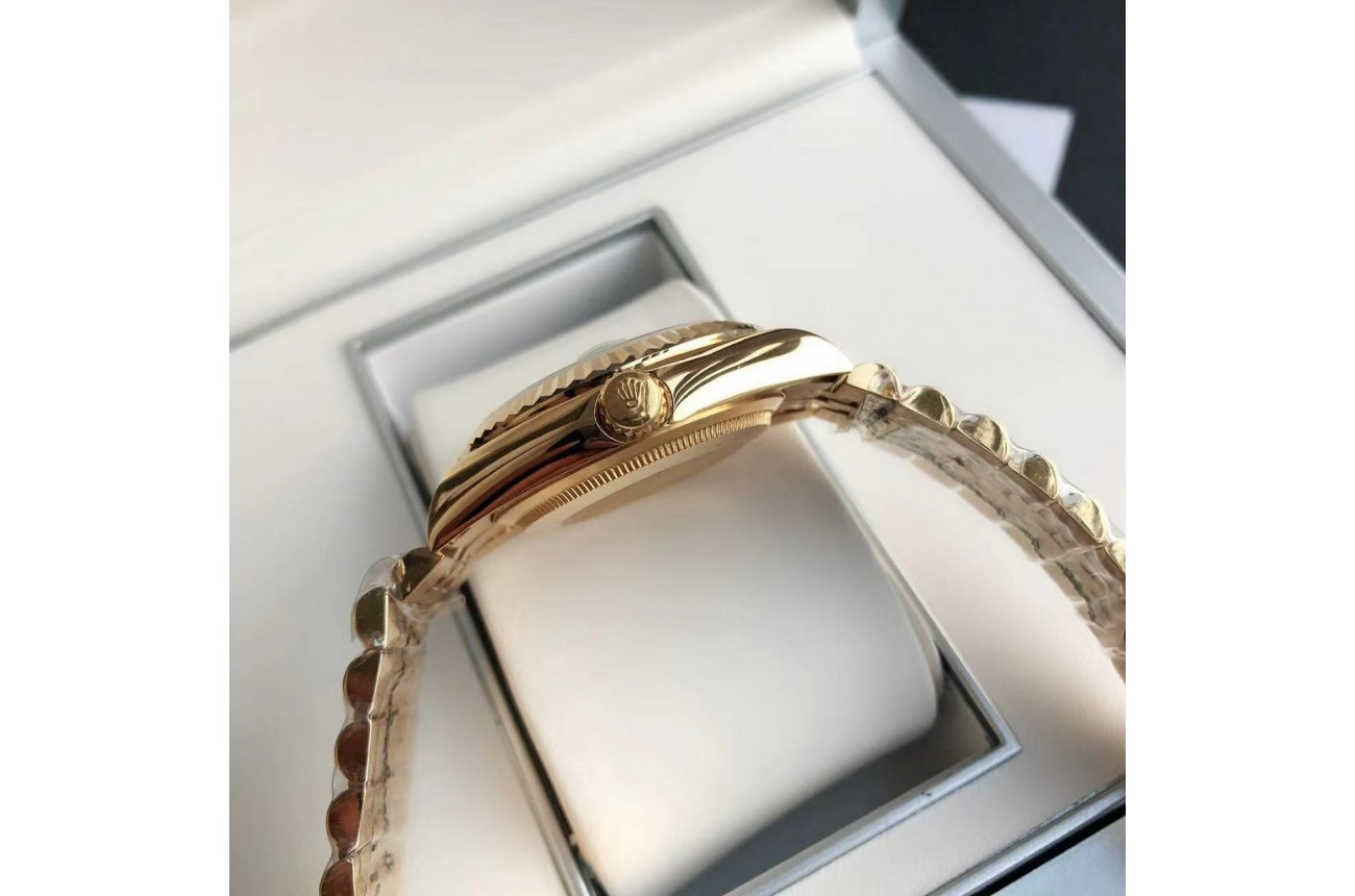 Rolex Datejust 36/28mm RG/RG Jub White/Dial