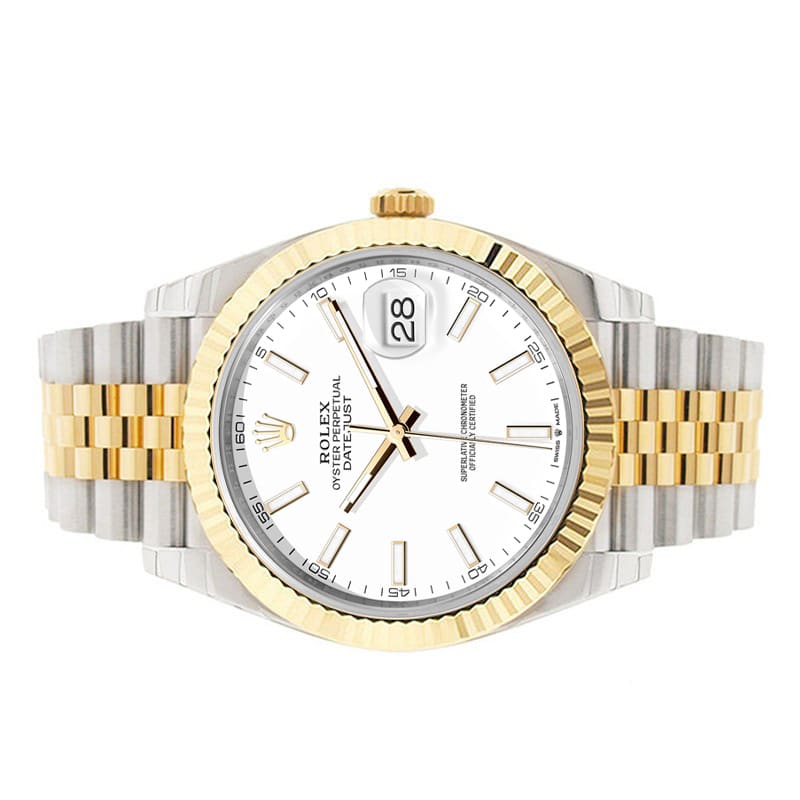Rolex Datejust 41 Oyster, 41 mm, Oystersteel and yellow gold Reference 126333