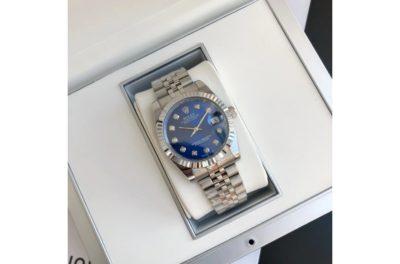 Rolex Datejust 36/28mm SS/SS Jub Blue/Dial