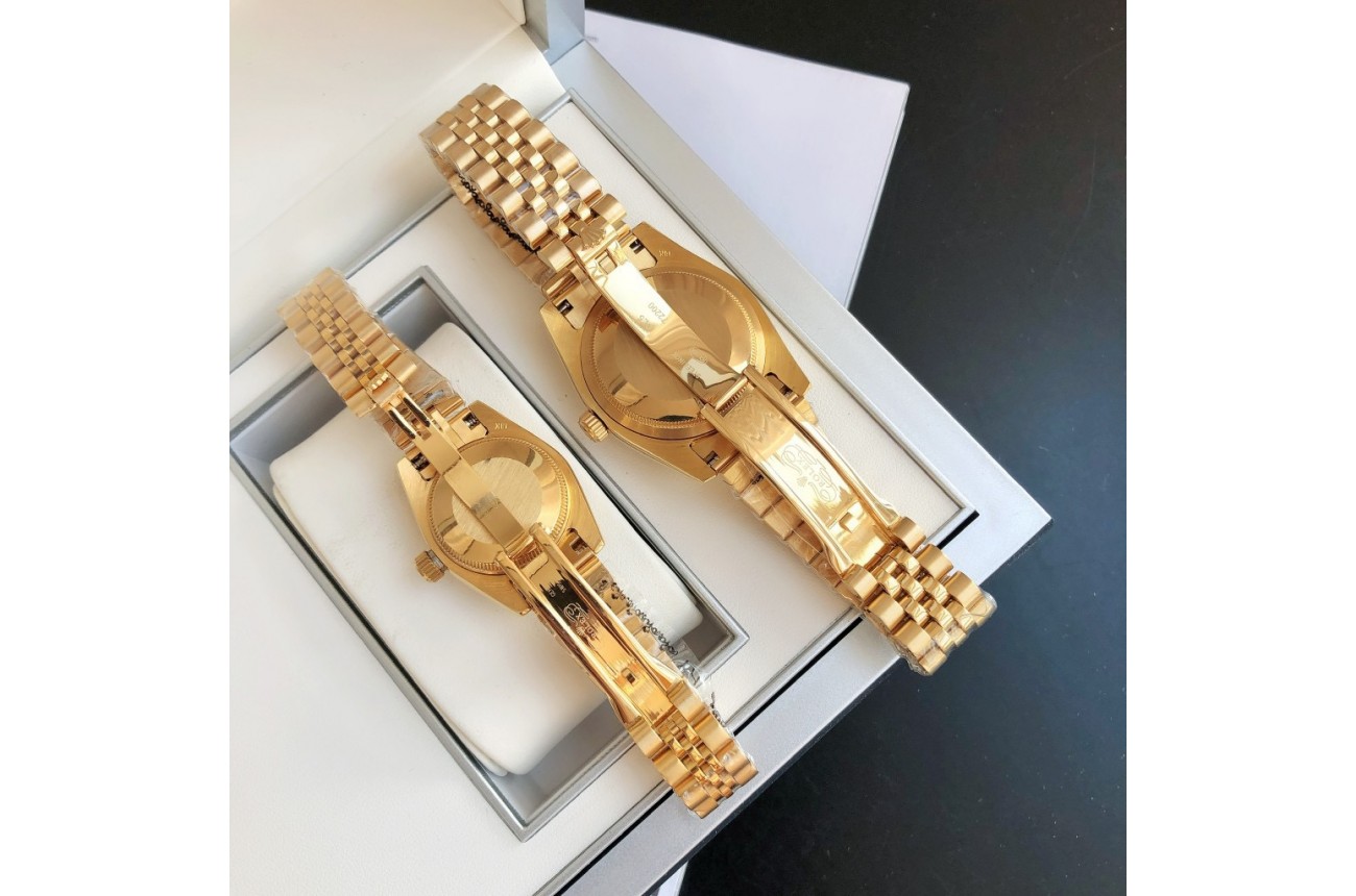 Rolex Datejust 36/28mm RG/RG Jub Sliver/Dial