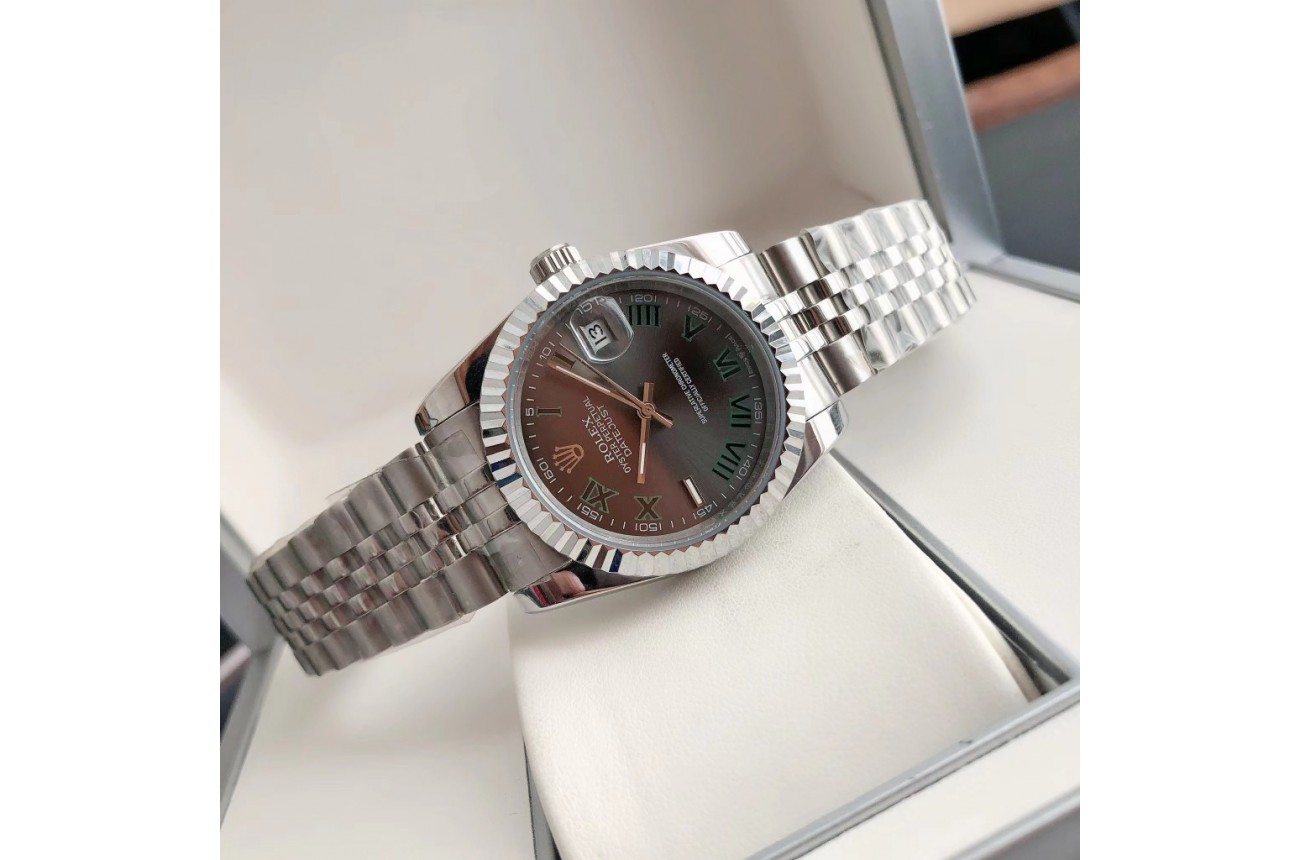 Rolex Datejust 36/28mm SS/SS Jub Grey/Rmn
