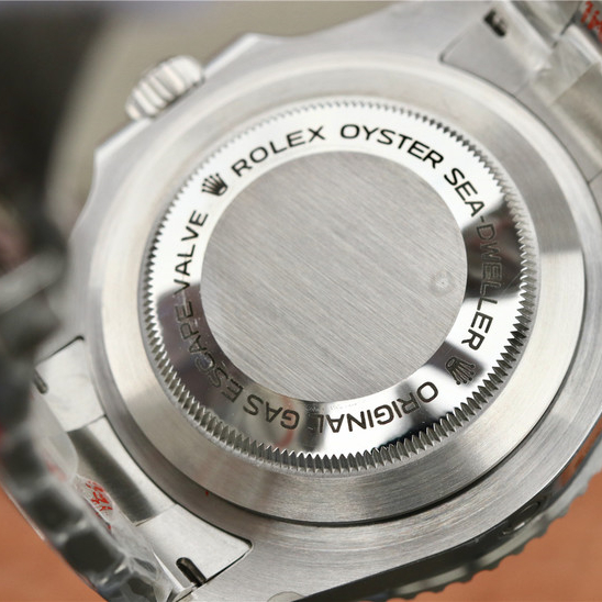 Rolex Sea Dweller Silver Black Dial 126600