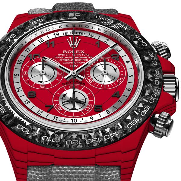 Daytona Dew Collection CarboQuartz Avia Red Premium Super Carbon Fiber Customized Edition Cos