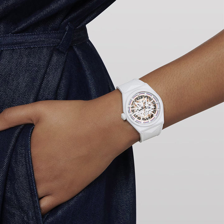 Zenith Defy Classic Skelton Fusalp White – 49.9002.670-1/02.R796